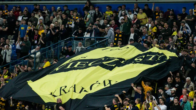 Radość Wieczystej Kraków po awansie do ekstraklasy
