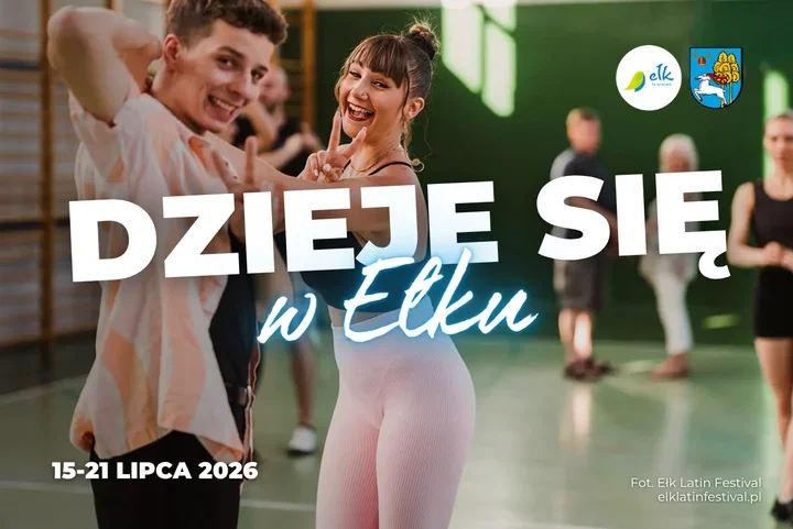 Ełk z wydarzeniami na kilka dni. Seanse, spacery i wieczorne spotkania