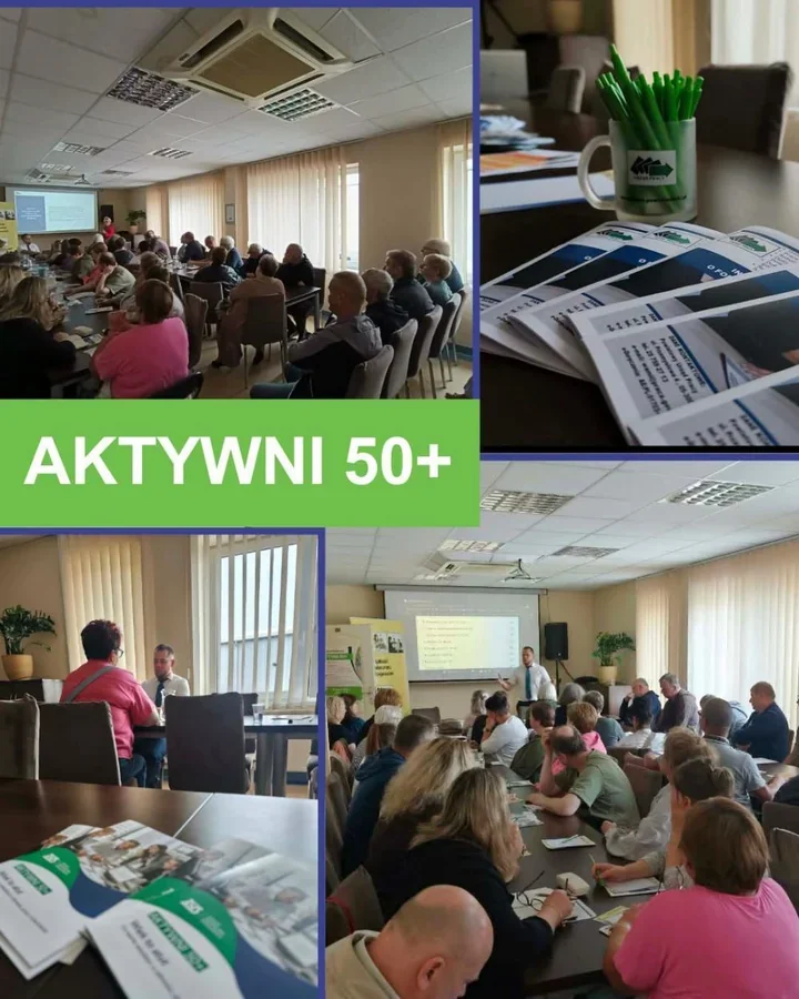 Emerytura i praca w jednym planie. Spotkanie dla osób 50+ w Mińsku