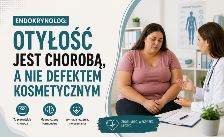 Endokrynolog: otyłość jest chorobą, a nie defektem kosmetycznym