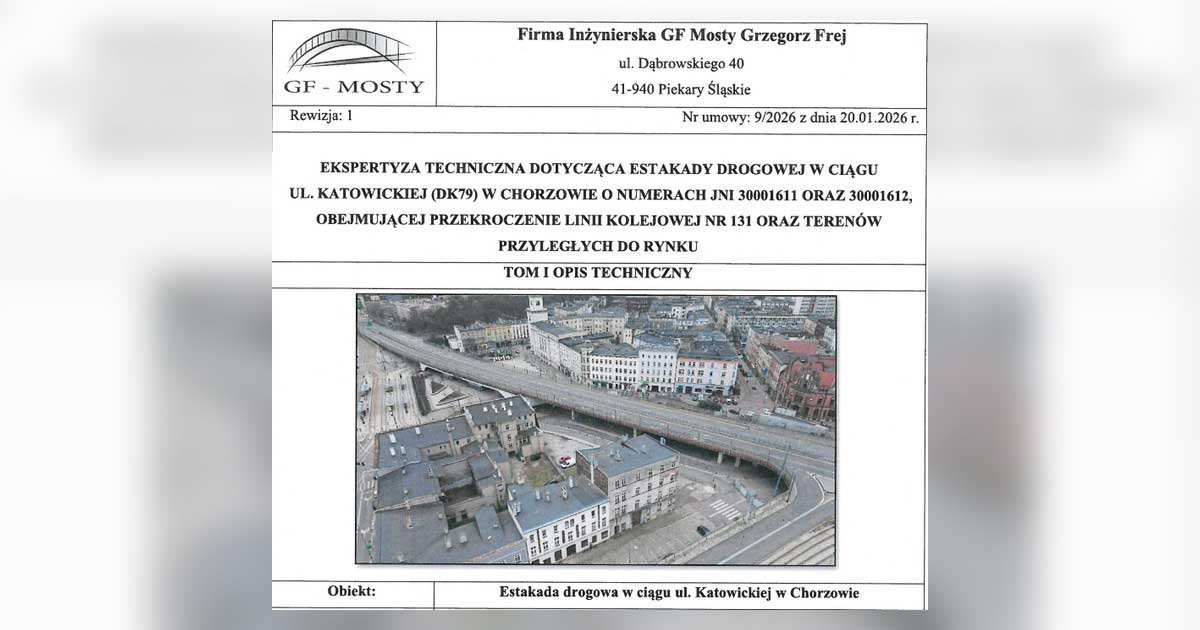 Estakada w Chorzowie – część II. „Stan przedawaryjny”, ale ruch możliwy. Pytania, na które Miasto i eksperci powinni odpowiedzieć