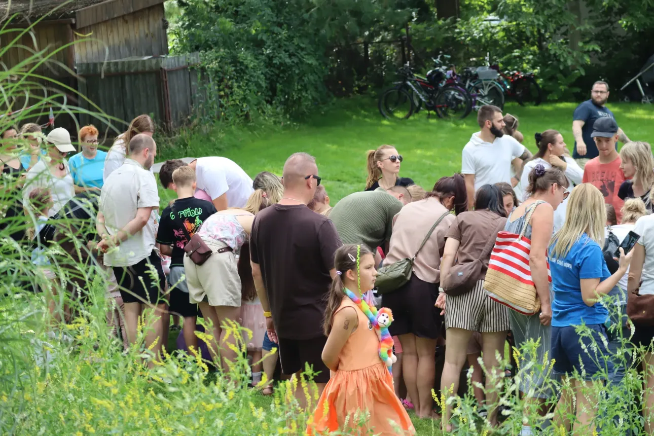 Warsztaty kreatywne podczas Familijnej niedzieli w ogrodzie ŚOK