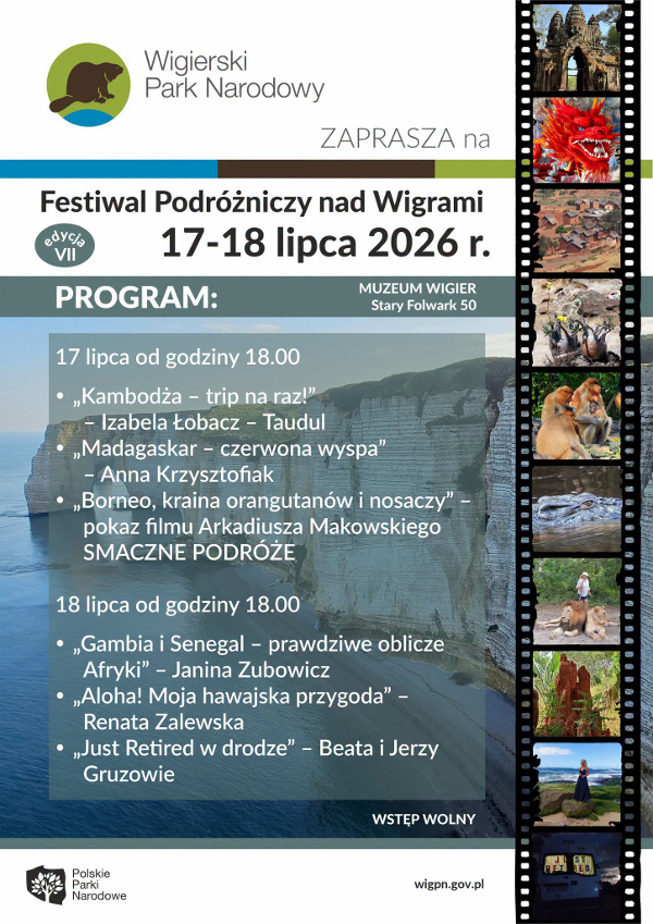 Festiwal Podróżniczy nad Wigrami