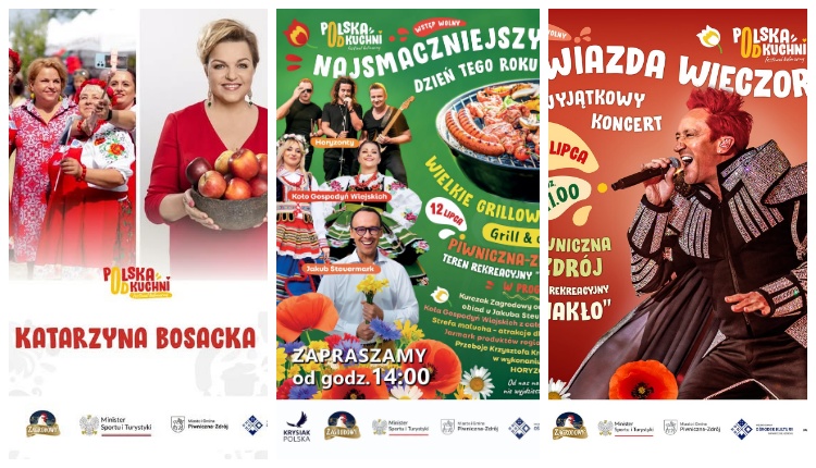 Festiwal Polska od kuchni zawita do Piwnicznej-Zdroju. Gwiazdą wieczoru będzie Michał Wiśniewski