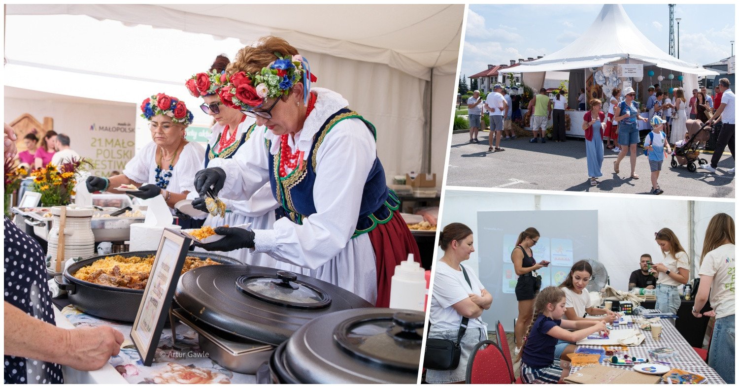 Festiwal Smaku koło Tarnowa. Jest smacznie i radośnie