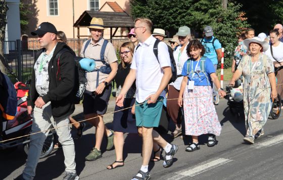 Na trasie pielgrzymki doszło do niebezpiecznego zdarzenia...