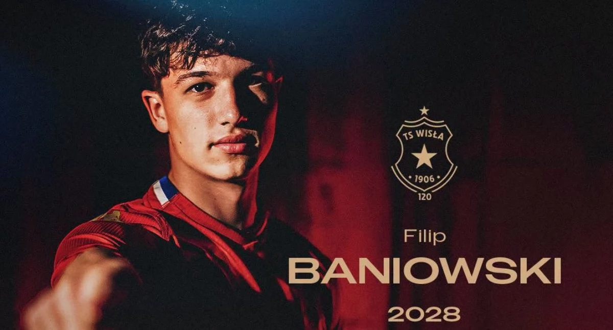 Filip Baniowski z nowym kontraktem z Wisłą Kraków i wypożyczeniem do NKP Podhale Nowy Targ - kolejny krok w karierze wychowanka AP Wisła Czarny Dunajec