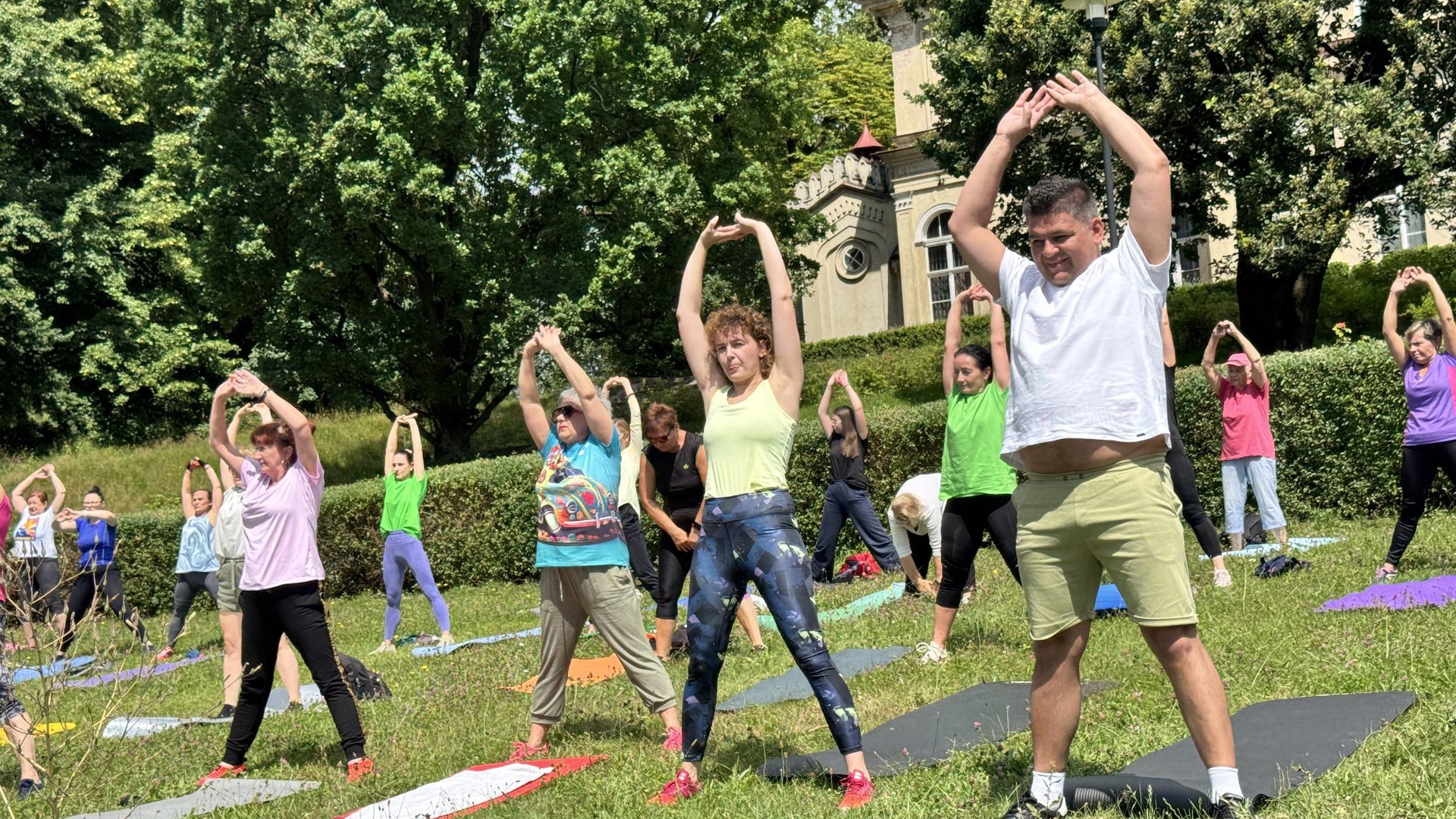 Fitness w Parku Sanguszków. Bezpłatne ćwiczenia w każdą sobotę wakacji