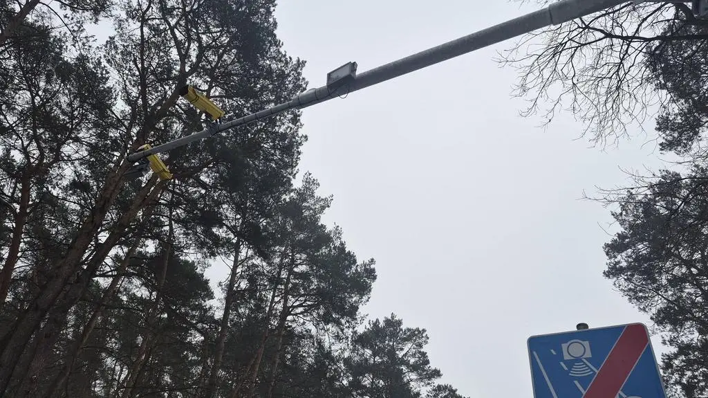 Odcinkowy pomiar prędkości na dw 579 już działa