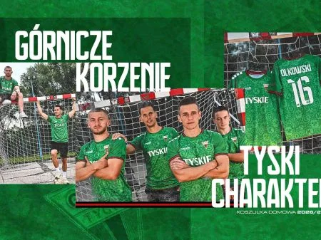 GKS Tychy: Nowa koszulka domowa 2026/27 już w sprzedaży od 279 zł
