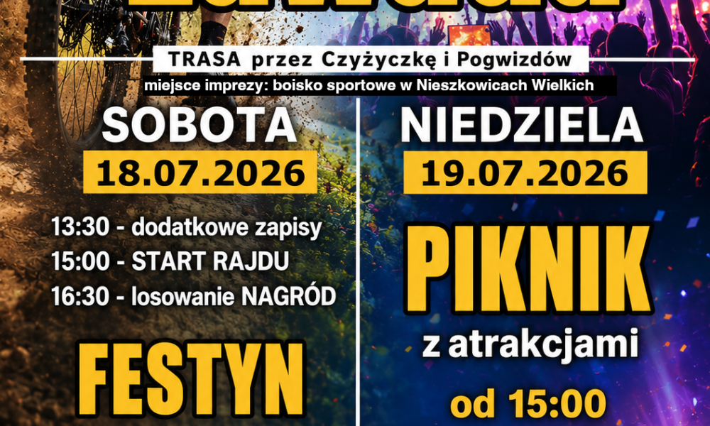 GMINA BOCHNIA. W sobotę X rajd rowerowy Tour de Zawada