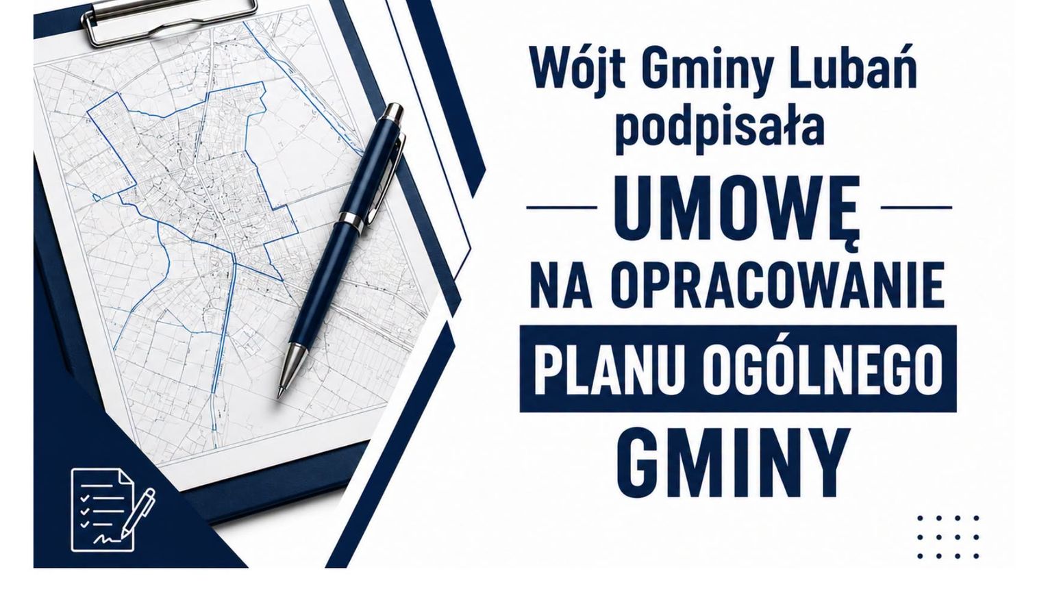 Gmina Lubań. Rusza opracowanie Planu Ogólnego Gminy