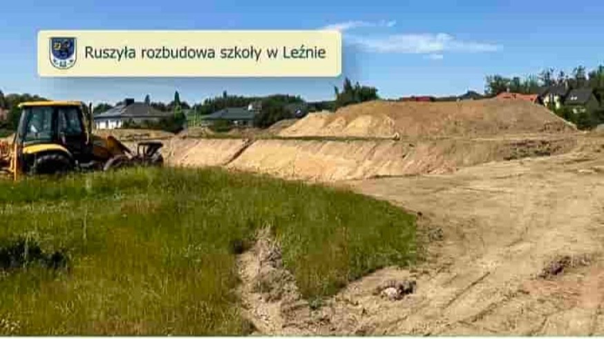 Gmina Żukowo: Rozbudowa szkoły w Leźnie za 15 mln