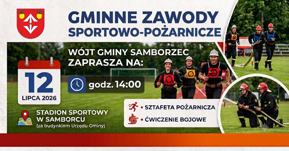 Gminne Zawody Sportowo-Pożarnicze w Samborcu