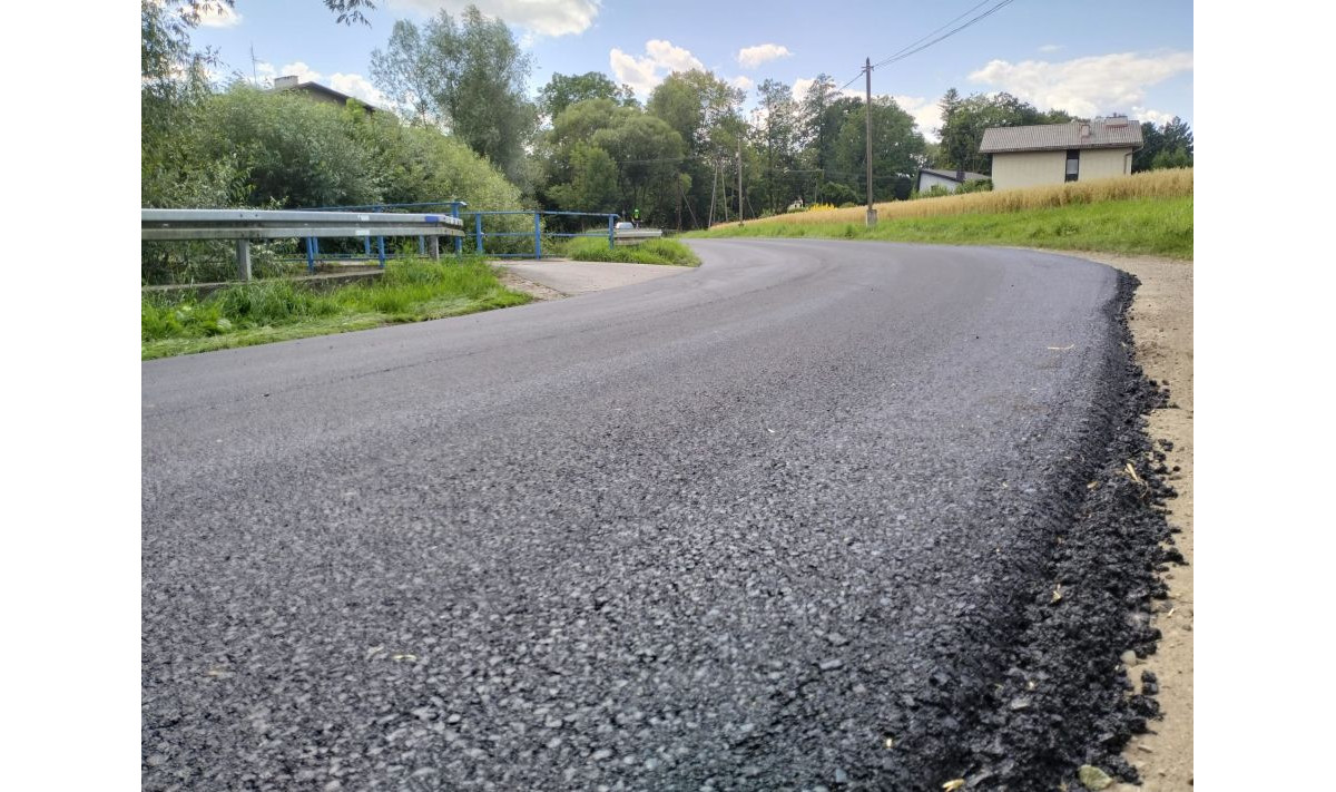 Goleszów: Remont drogi powiatowej w toku