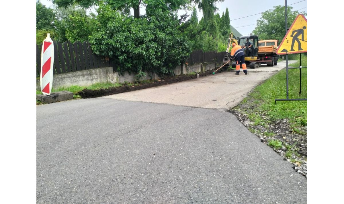 Goleszów: Remont ulicy Różanej rozpoczęty