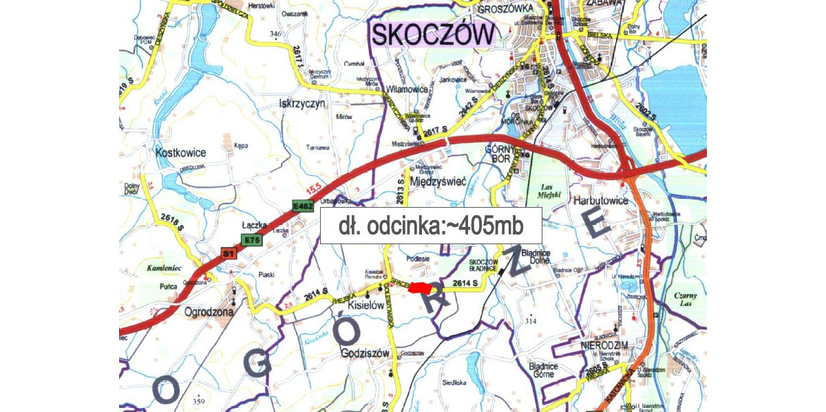 Goleszów: Utrudnienia w ruchu na drodze powiatowej