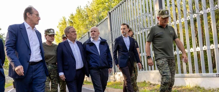 Granica, której pilnują służby. Delegacja poznała też tatarskie dziedzictwo