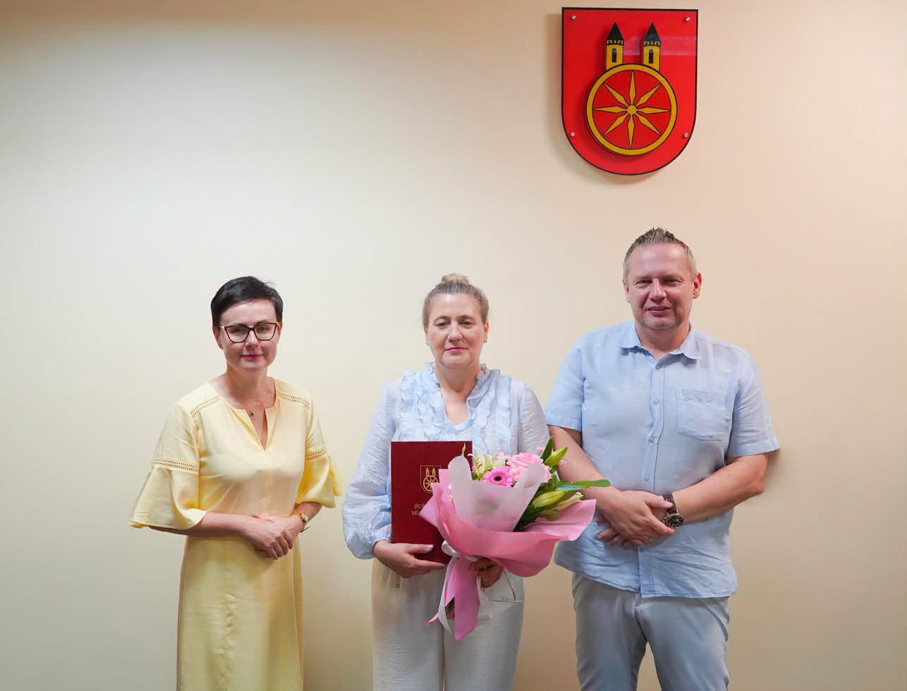 Gratulacje i podziękowania z okazji przejścia na emeryturę