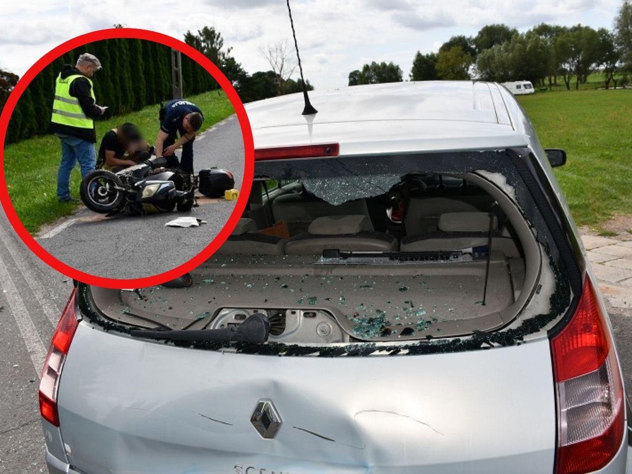 Groźne zdarzenie na Pomorzu! 18-latka wymusiła pierwszeństwo, poszkodowany mężczyzna trafił do szpitala