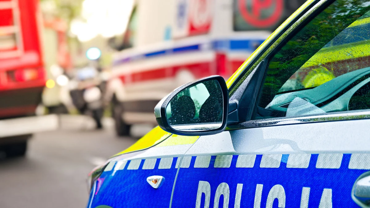 Groźny wypadek nastolatków w mieście. 15-latek ze złamaną nogą trafił do szpitala
