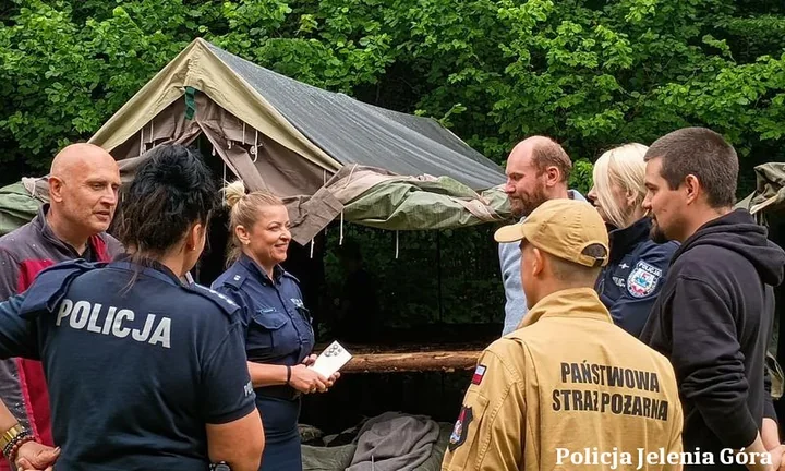Harcerski obóz w Strużnicy pod lupą - mundurowi sprawdzili teren