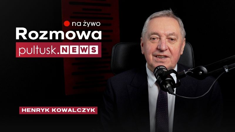 Henryk Kowalczyk gościem Rozmowy Pułtusk News. Dzisiaj transmisja na żywo