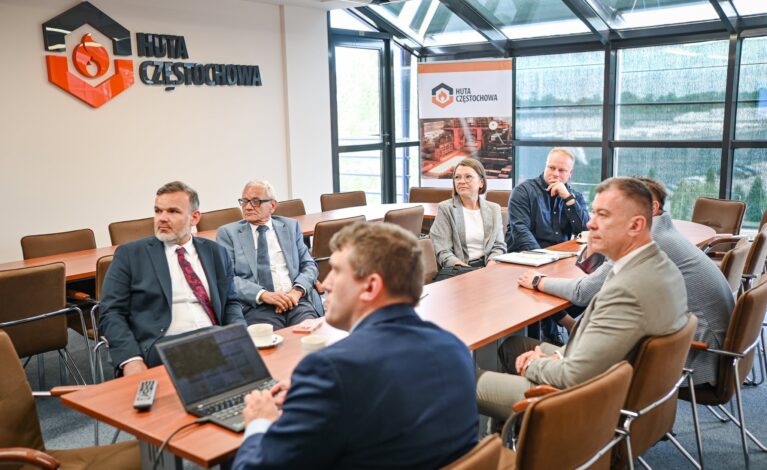 Huta Częstochowa planuje rozwój. W grę wchodzą nowe tereny i produkcja blach pancernych dla przemysłu obronnego