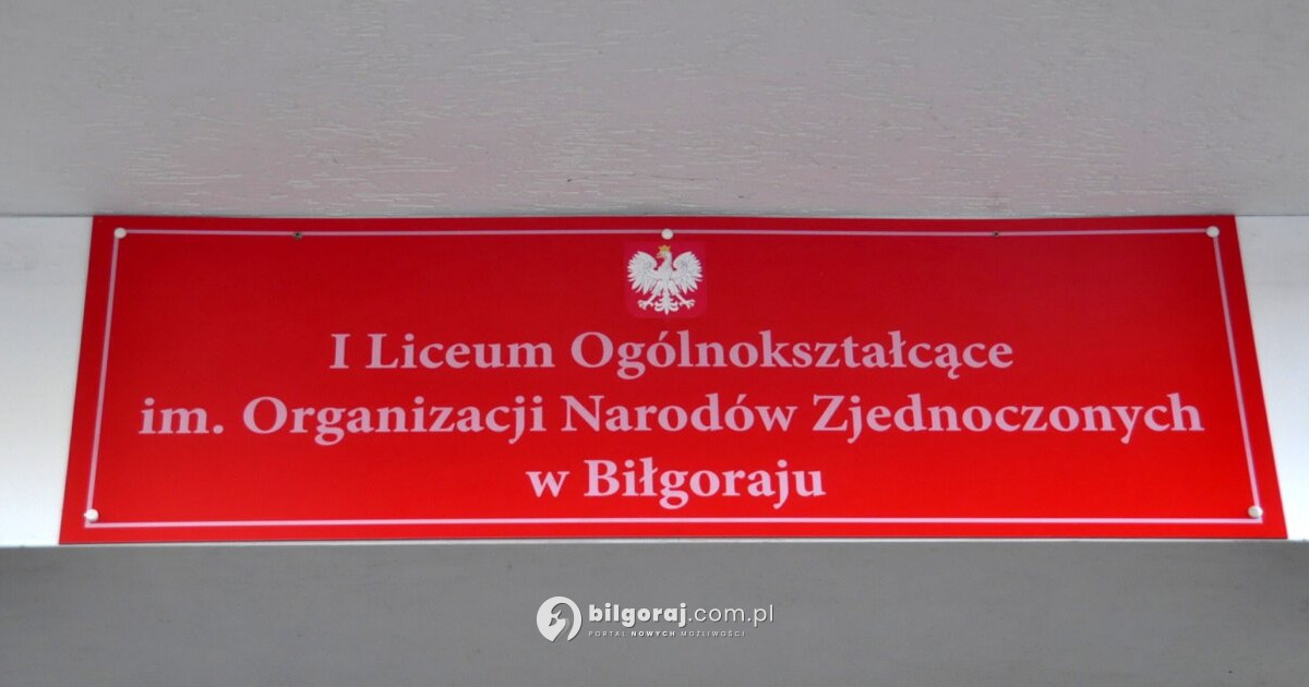 I LO im. ONZ w Biłgoraju w ogólnopolskim projekcie edukacyjnym