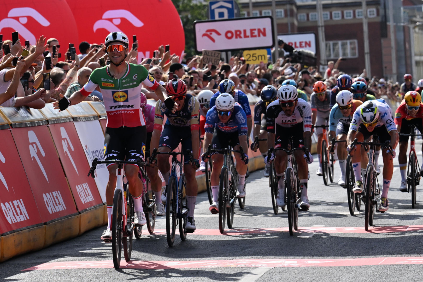 II etap Tour de Pologne. Trasa peletonu