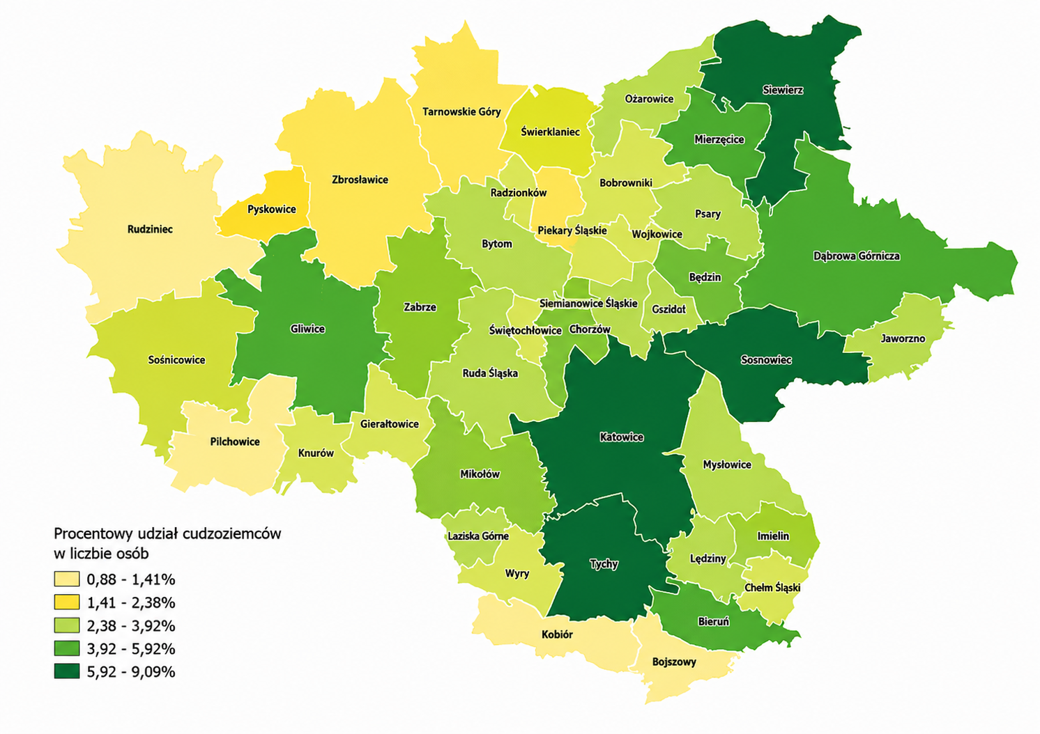 Ilu cudzoziemców mieszka w Metropolii? GUS policzył “ślady życia”