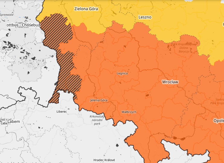 IMGW wydało ostrzeżenia dla Zagłębia Miedziowego. Idą burze!