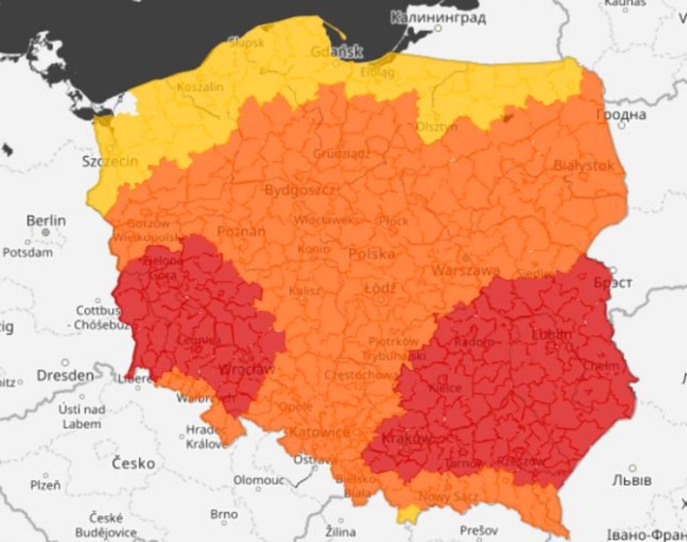 IMGW wydłuża ostrzeżenie przed upałami w całym regionie