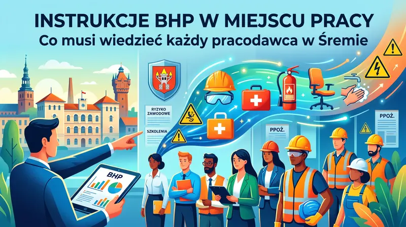 Instrukcje BHP w miejscu pracy – co musi wiedzieć każdy pracodawca w Śremie