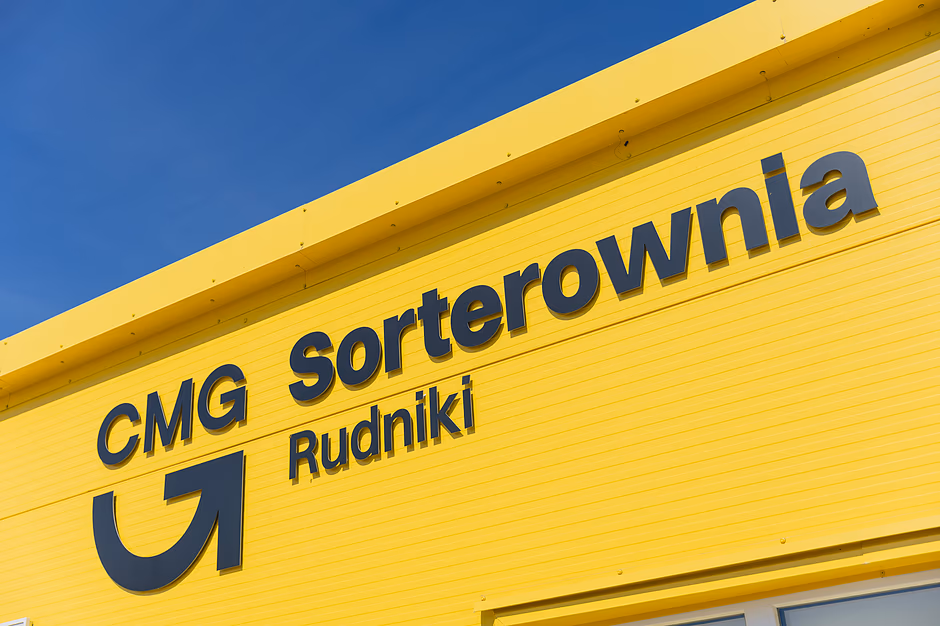 Sorterownia Rudniki - zbliżenie na logo