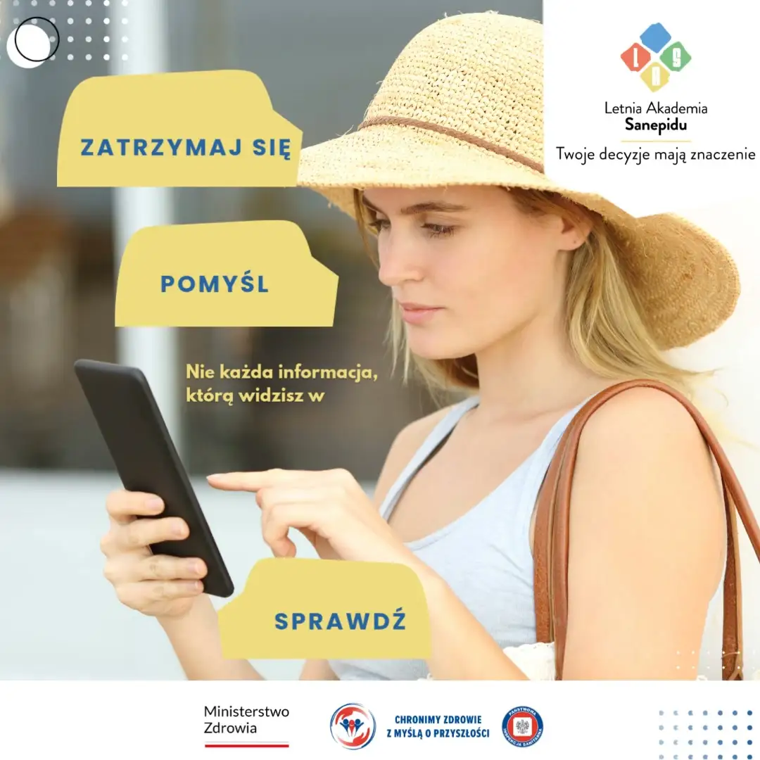 Jak rozpoznać dezinformację w sieci? Sanepid radzi, by zadać sobie 3 proste pytania