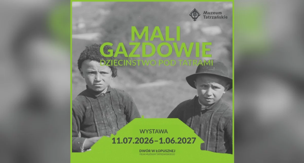 Jak wyglądało dzieciństwo pod Tatrami? Niezwykła wystawa przeniesie