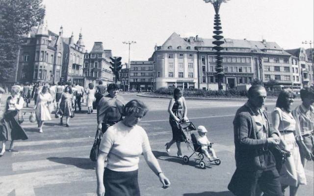 Jak zmieniało się centrum Słupska? Układ komunikacyjny z rondem pod szaszłykiem