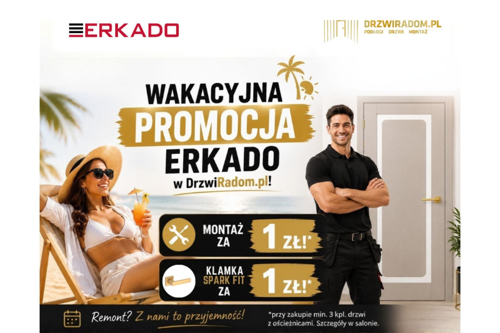 Jakie drzwi wewnętrzne ERKADO wybrać do nowoczesnego mieszkania? Przegląd najpopularniejszych modeli
