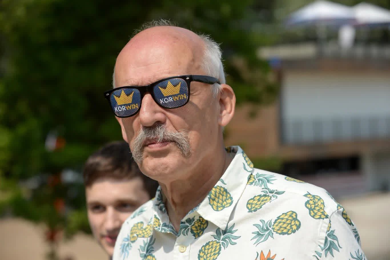 Janusz Korwin-Mikke w Dziwnowie oraz Międzyzdrojach