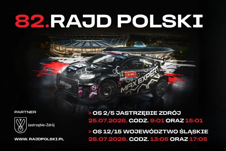 Jastrzębie-Zdrój: Zmiany w ruchu podczas 82. Rajdu Polski 25