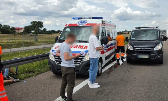 Jechał „wężykiem” po ekspresówce, doprowadził do kolizji. Wszyscy byli przekonani, że jest pijany
