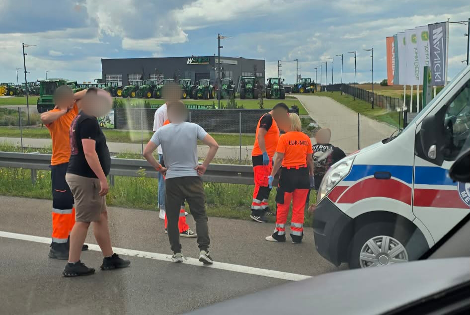 Jechał „wężykiem” po ekspresówce, doprowadził do kolizji. Wszyscy byli przekonani, że jest pijany