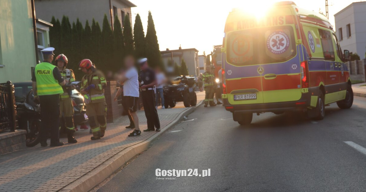 Jednego zabrano do szpitala, drugi został na miejscu. Policja wyjaśnia sprawę...