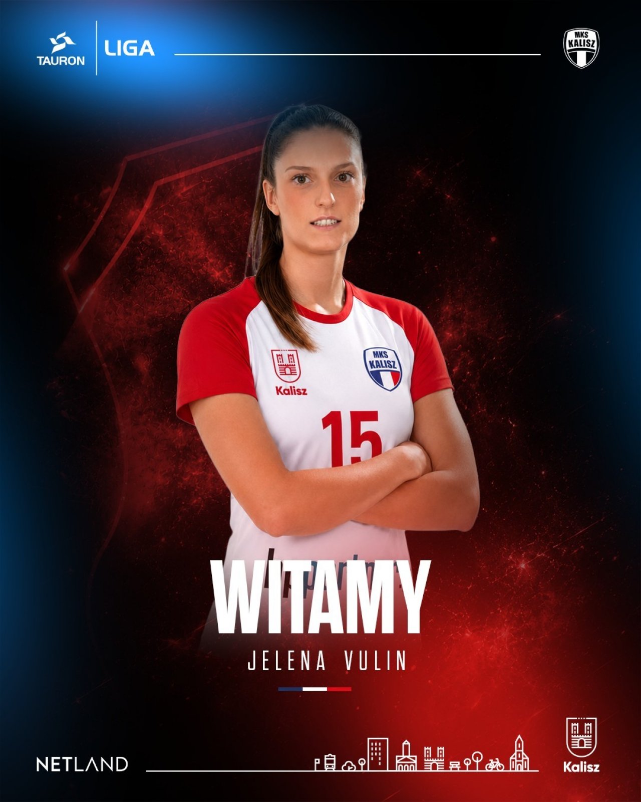Jelena VULIN w NETLAND MKS Kalisz!