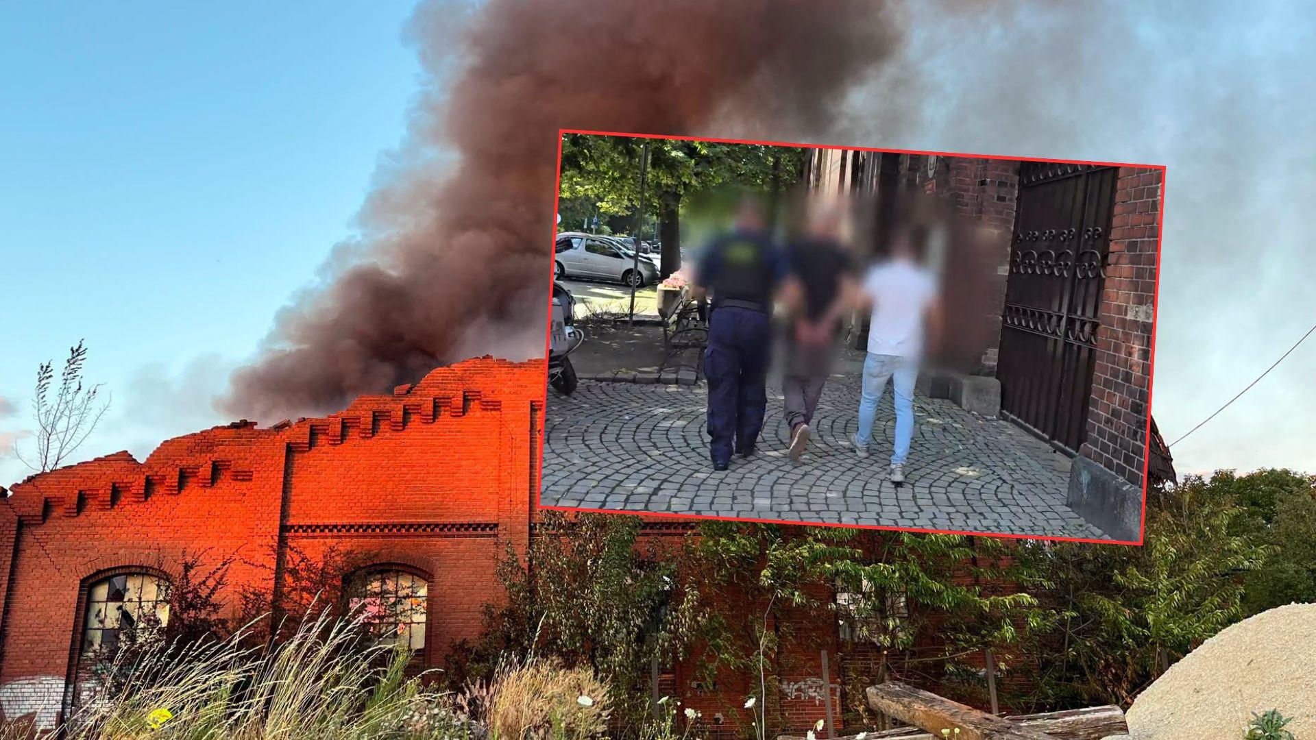 Jest areszt po gigantycznym pożarze w Strzegomiu. 42-latek usłyszał zarzuty