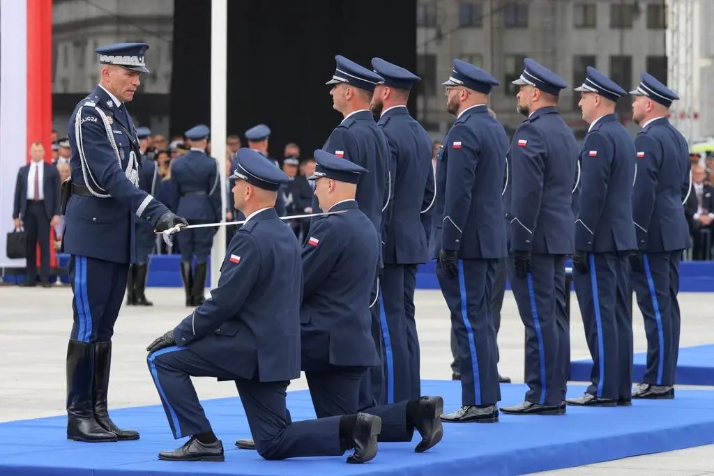 Centralne obchody Święta Policji na Placu Marszałka Piłsudskiego
