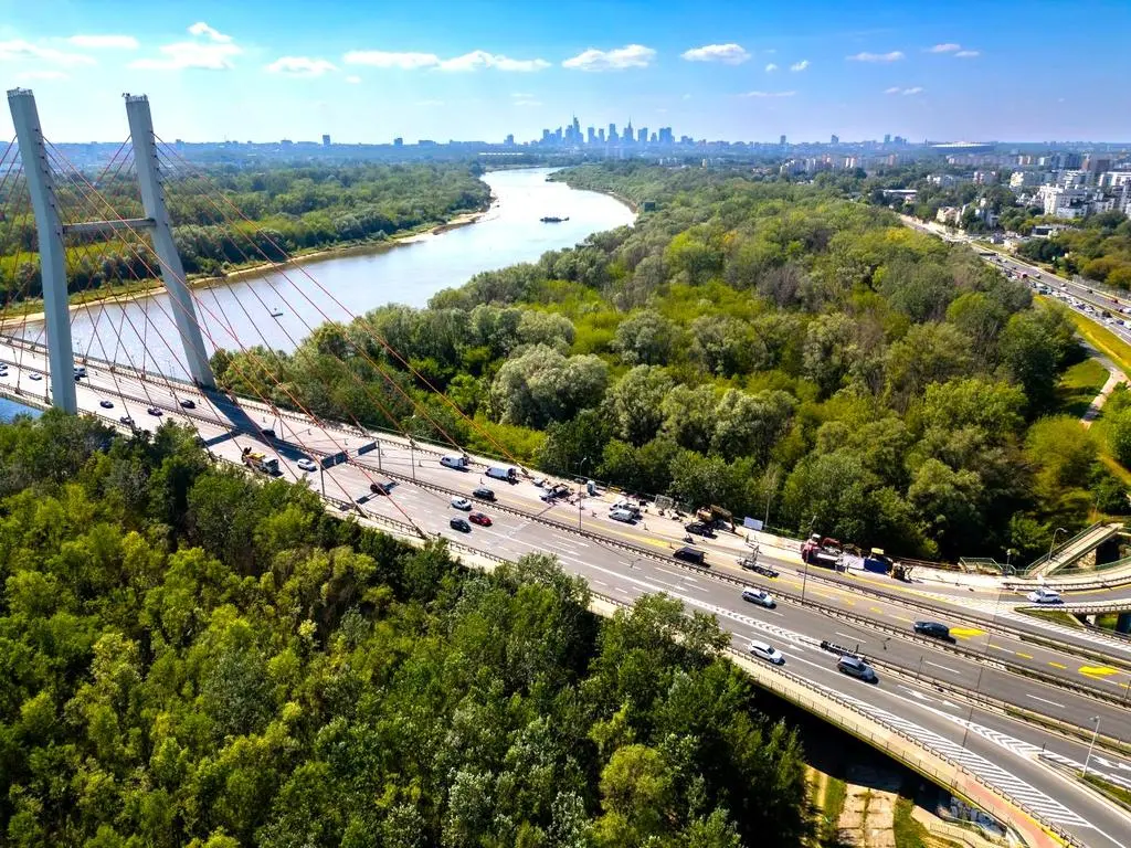 Remont na Moście Siekierkowskim