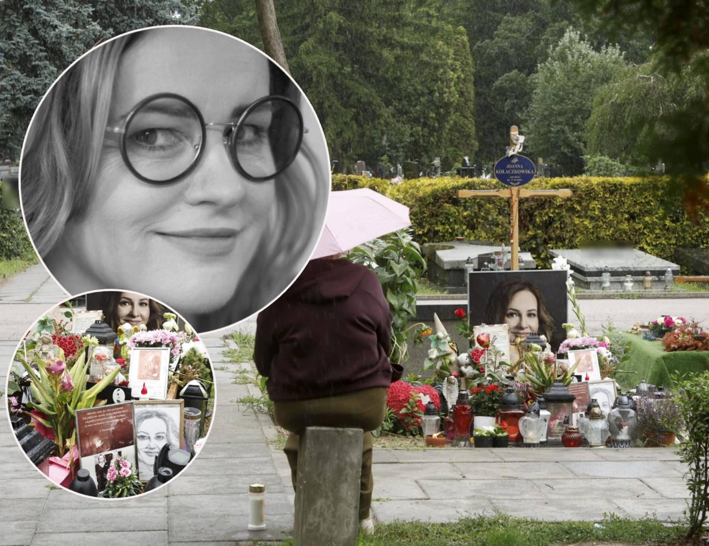 Joanna Kołaczkowska zmarła blisko rok temu. Tak wygląda dziś grób gwiazdy Kabaretu Hrabi