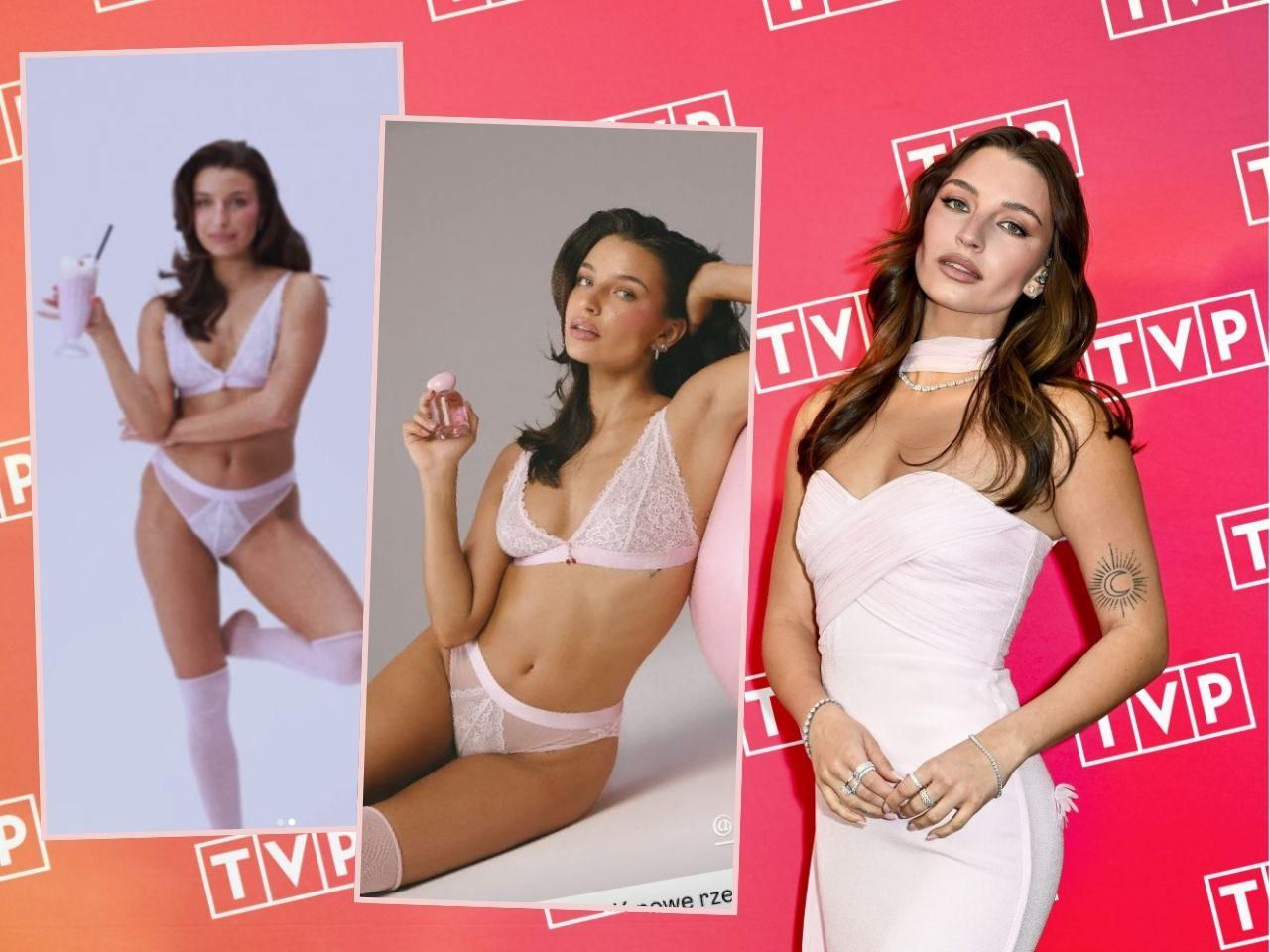 Julia Wieniawa kusi w koronkowej bieliźnie. Figury można jej pozazdrościć!